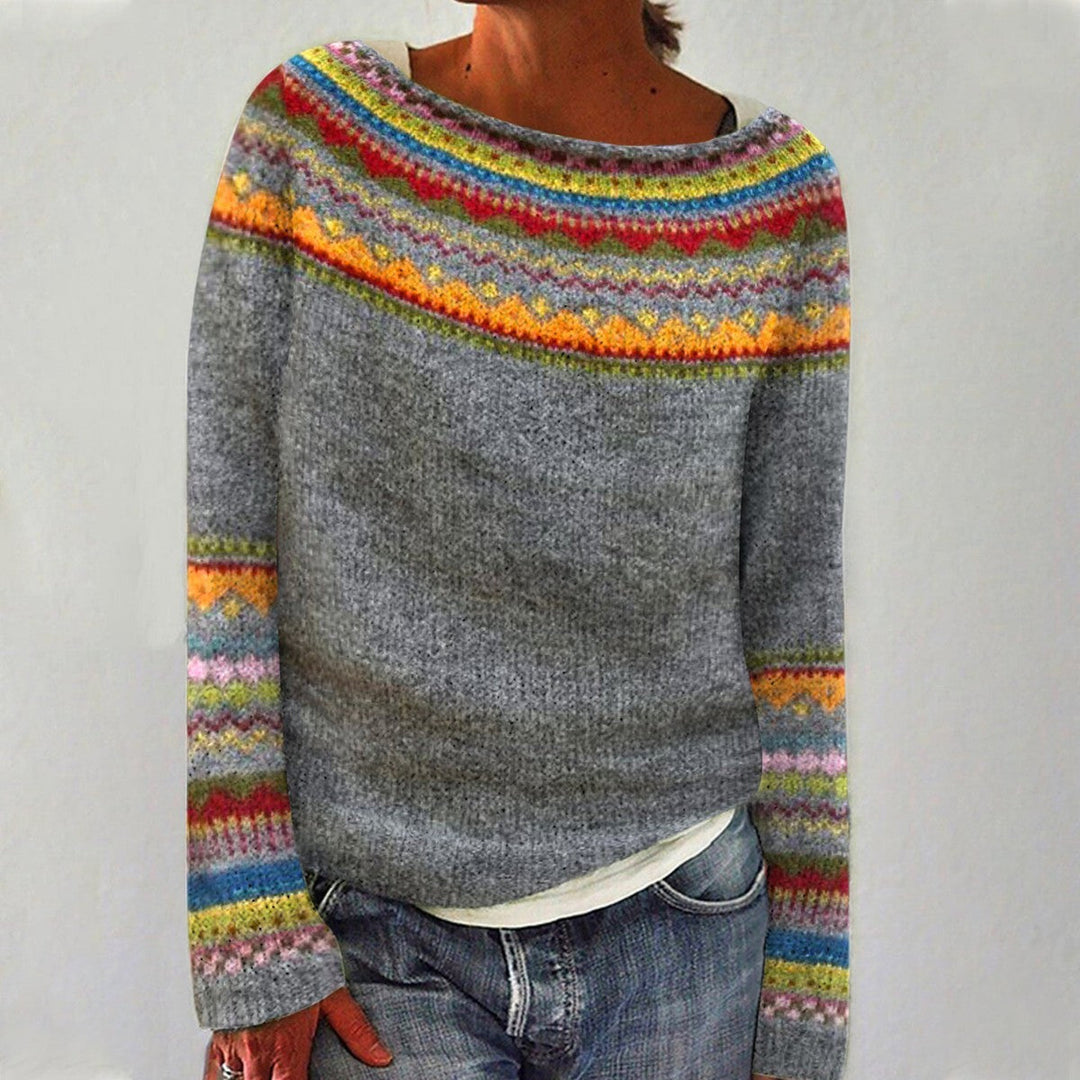 Joanna - Vintage Island Sweater