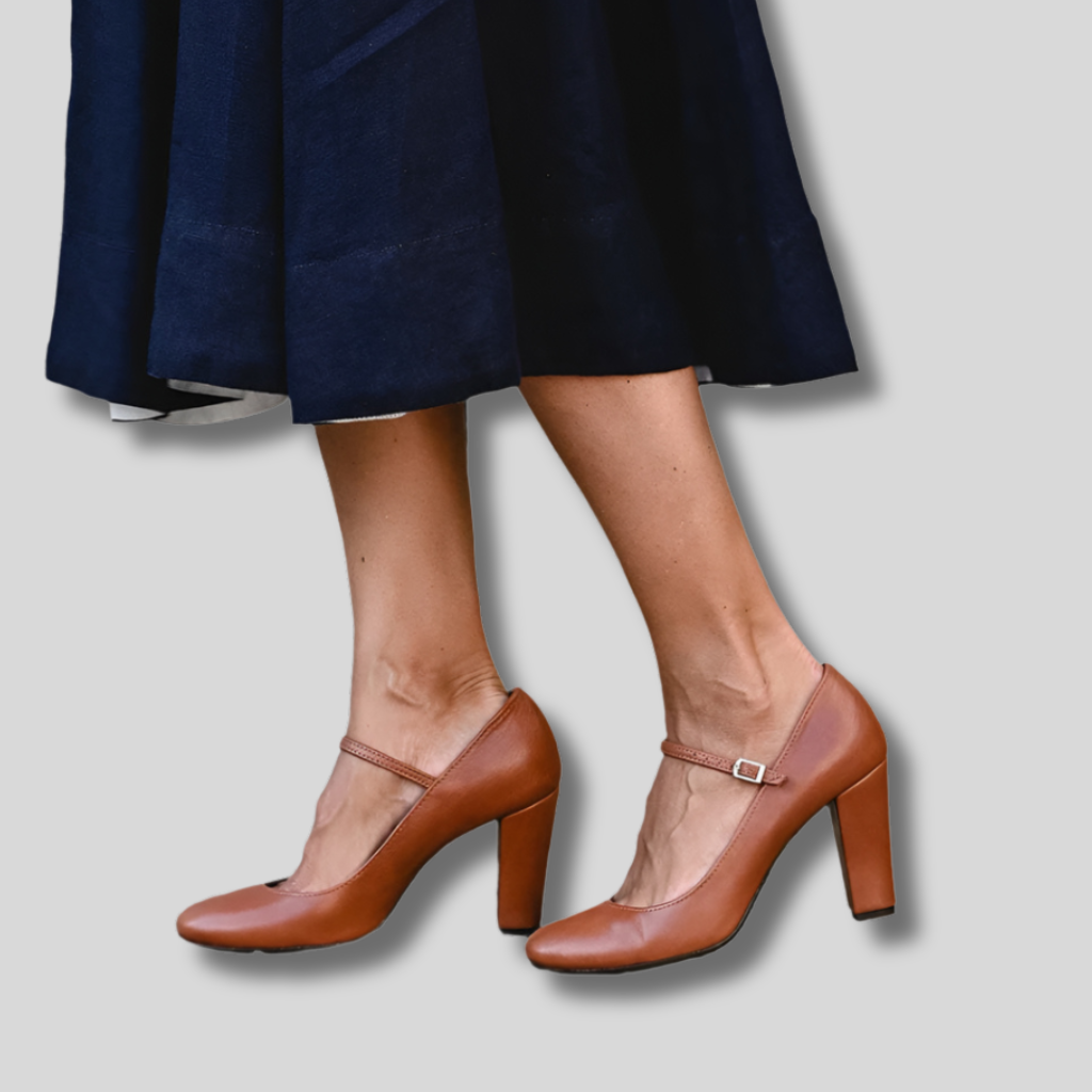 Caella - Low Strap Heels