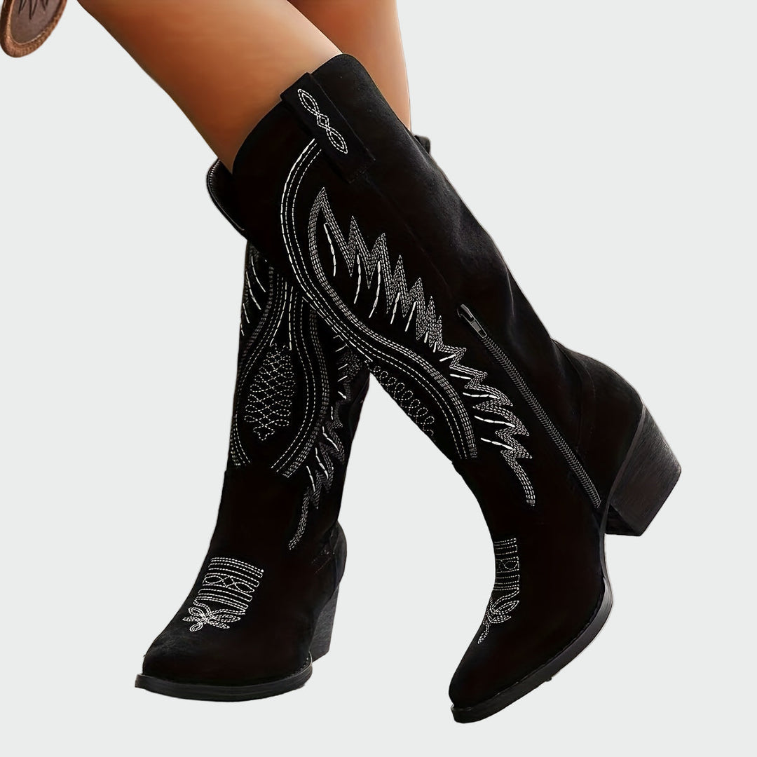 Styled and Padded Wild West Boots