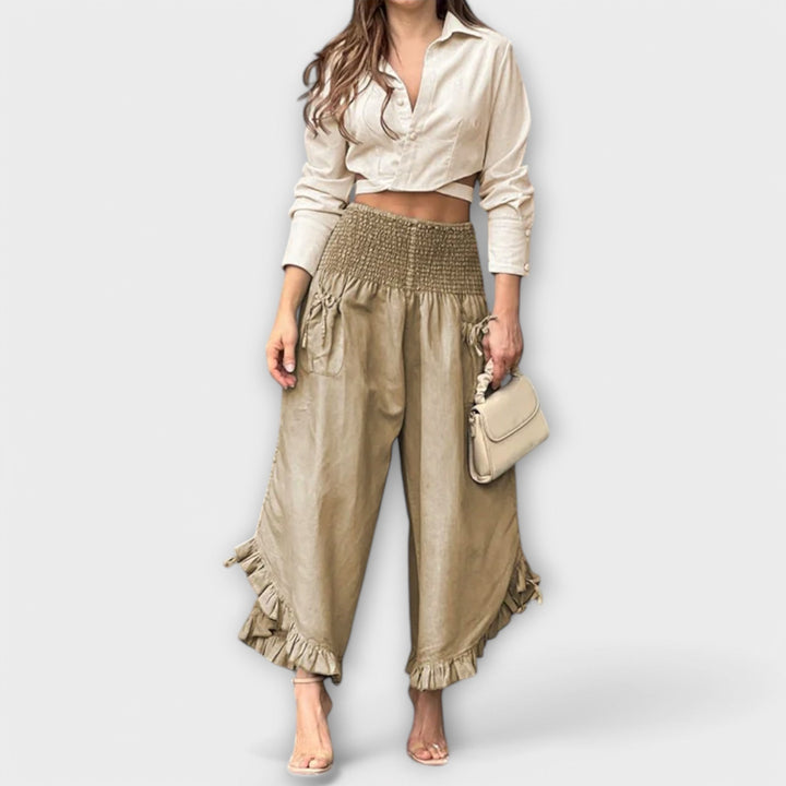 Jaya - Casual Pleats Pants