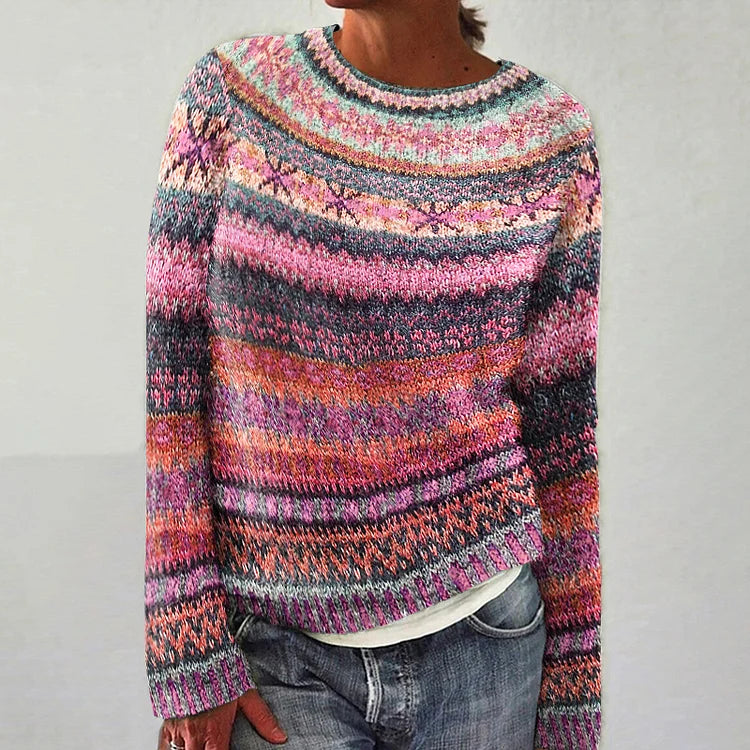 Amy - Vintage Island Sweater