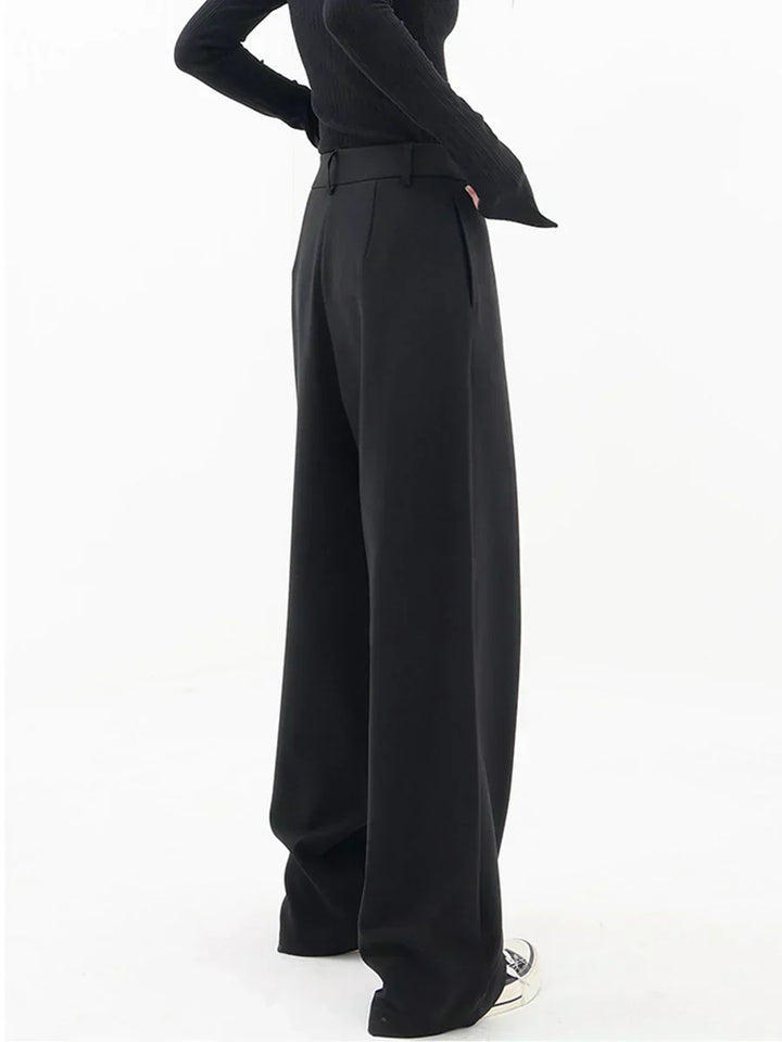 Leja - Layered Button Pants