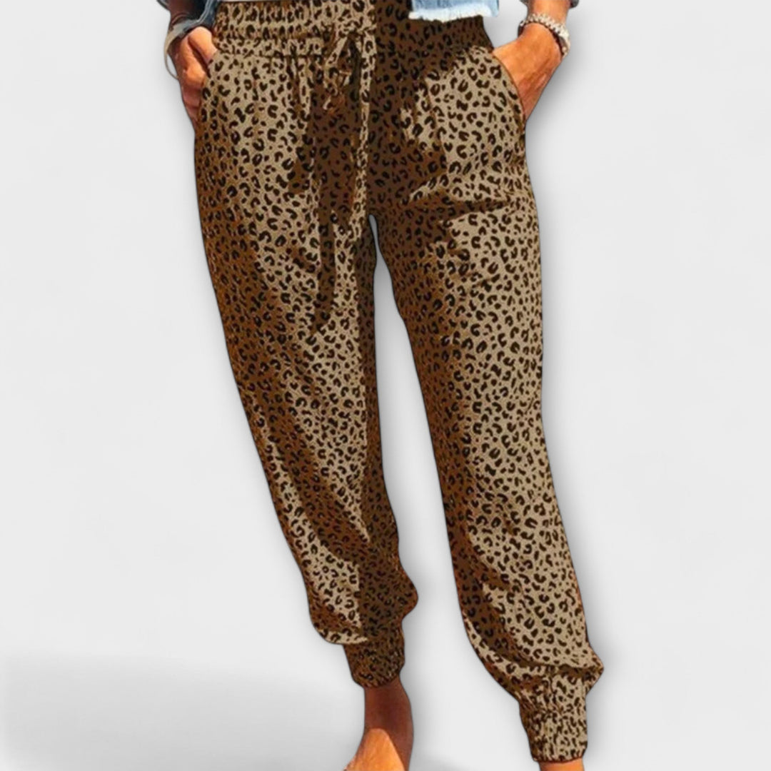 Feli - Wide Leg Leo Pants
