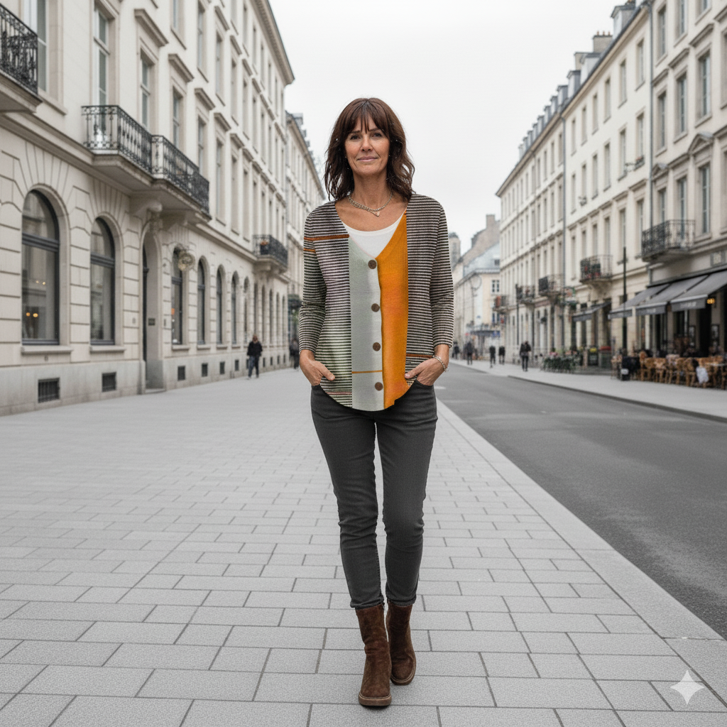 Corinne - V-Neck Cardigan