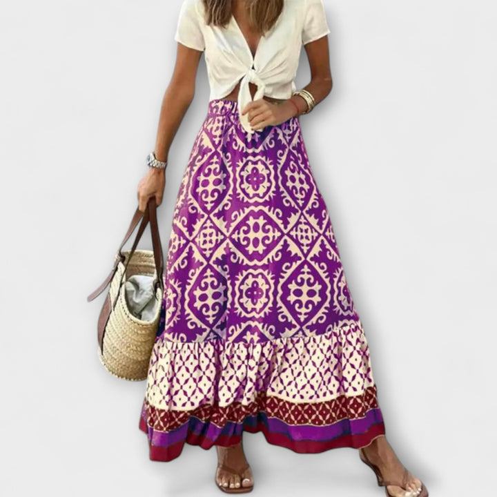 Dagmar - High-Waisted Summer Skirt