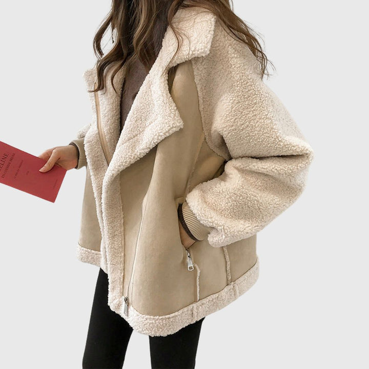 Brooklyn - Shearling Oversized Coat