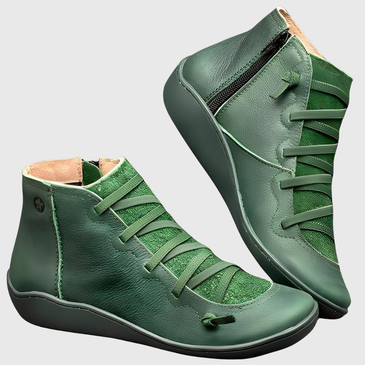 Fiona - Zip Ankle Boots