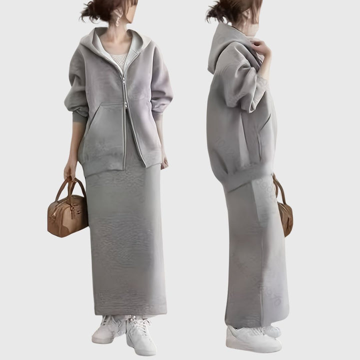 Roxié - Hoodie & Skirt Set