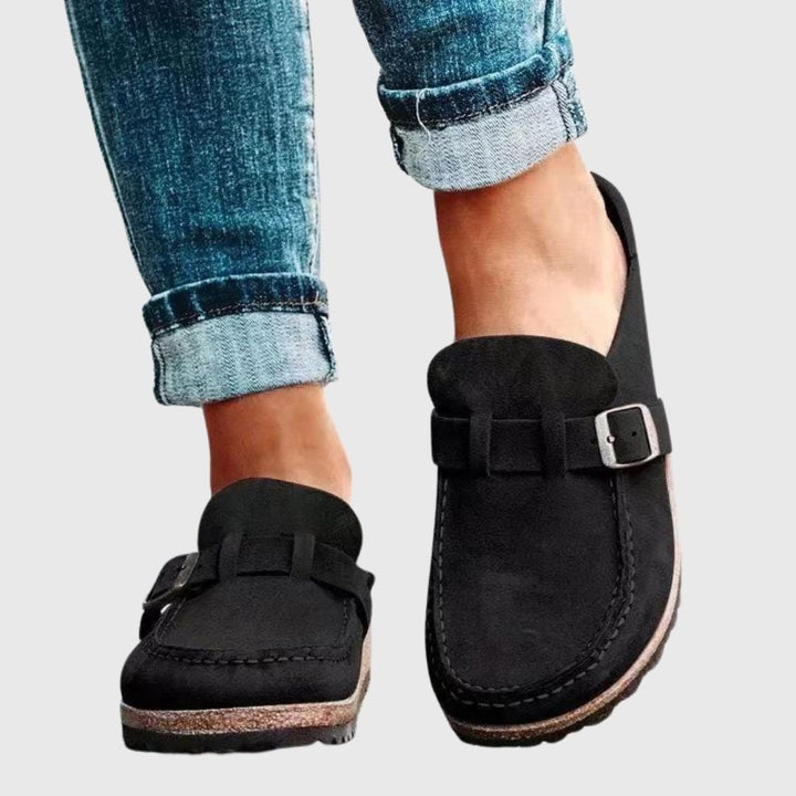 Emily - Buckle Slip On Loafers