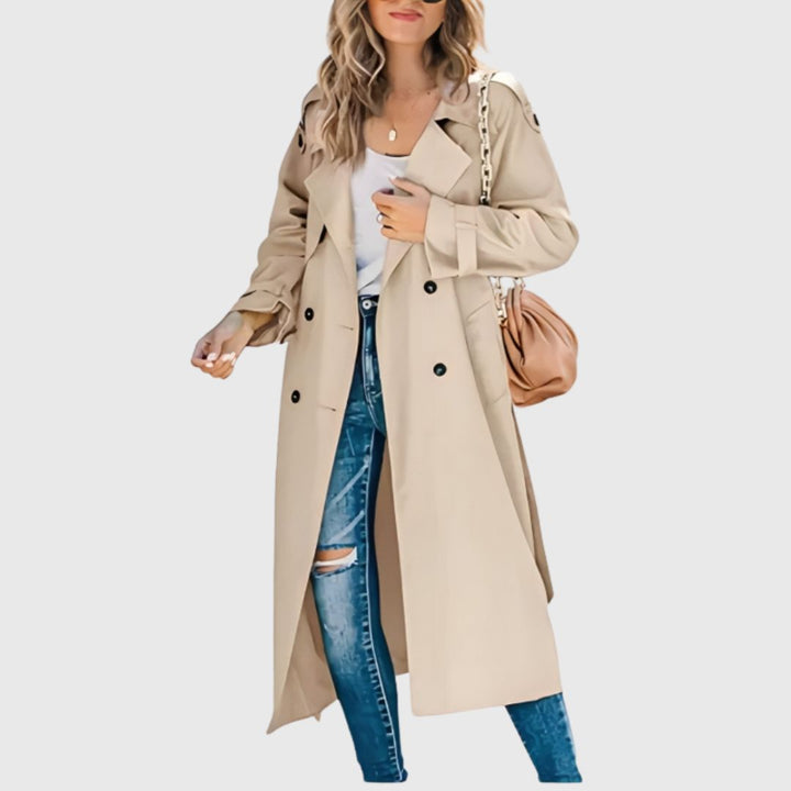 Charlie - Double-Breasted Trench Coat