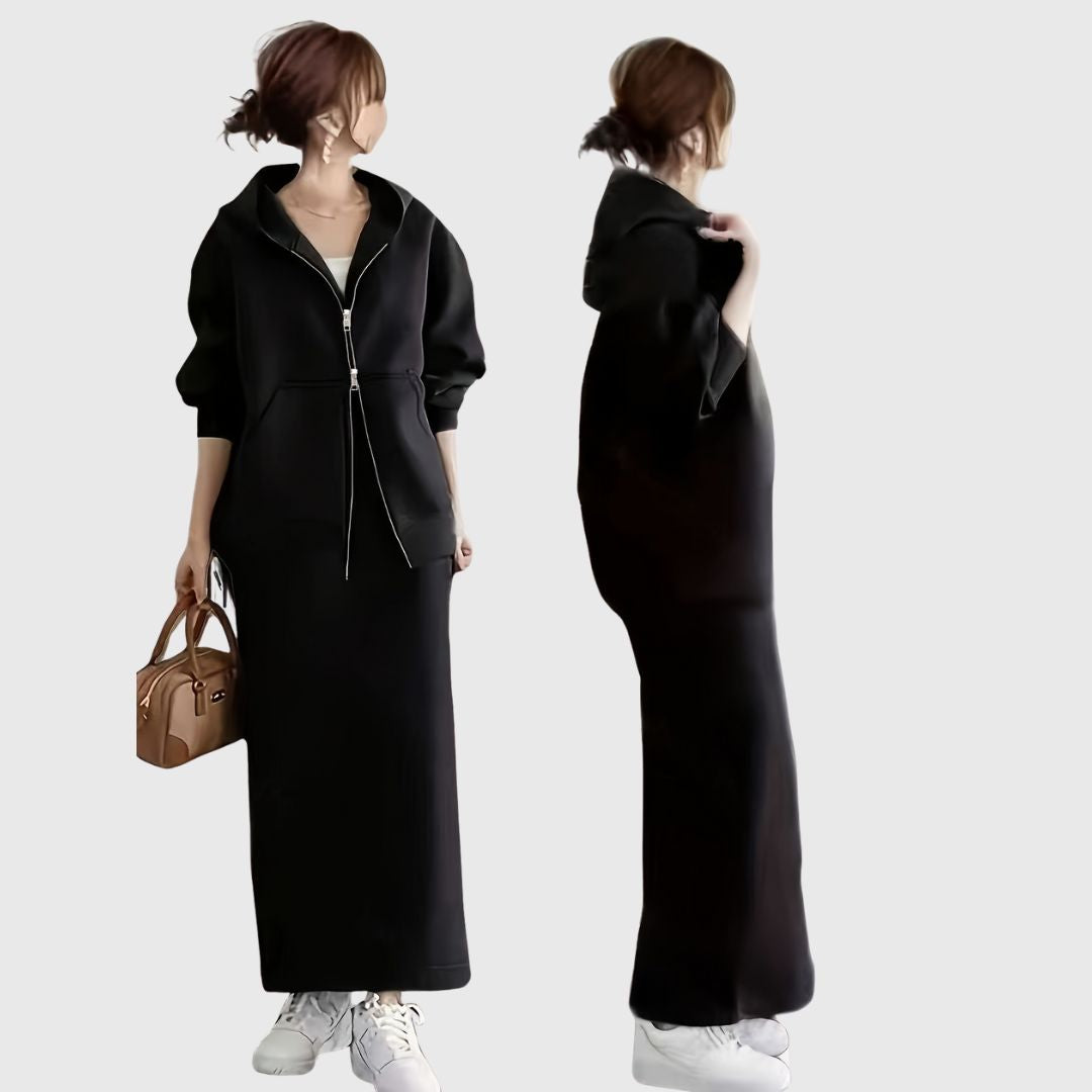 Roxié - Hoodie & Skirt Set