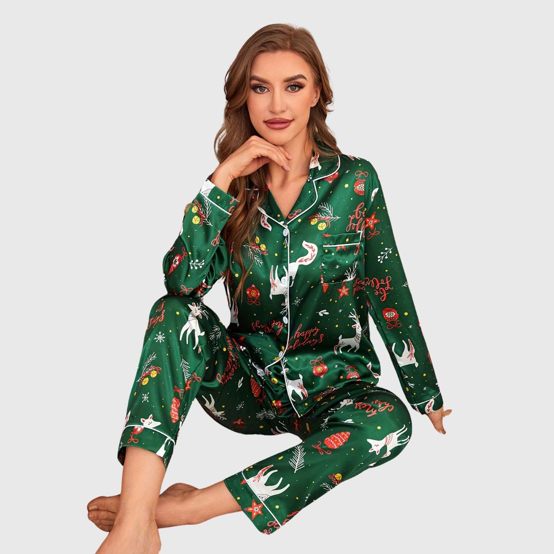 Jenny - Christmas Pajama Set