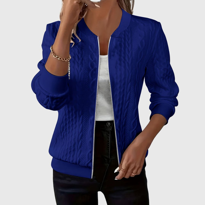 Zolie - Elegant Zip-Up Jacket