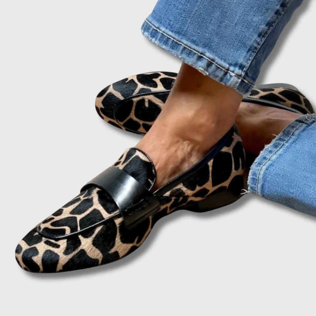 Rebel - Animal Print Loafer