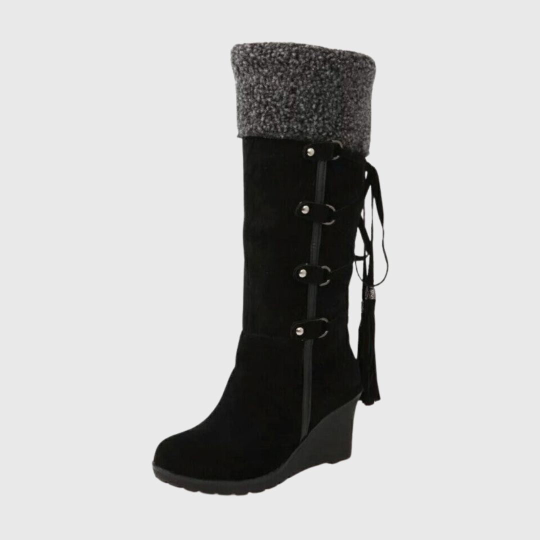 Ella - Wedge Winter Boots