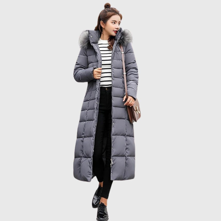 Grace - Belted Long Puffer Coat