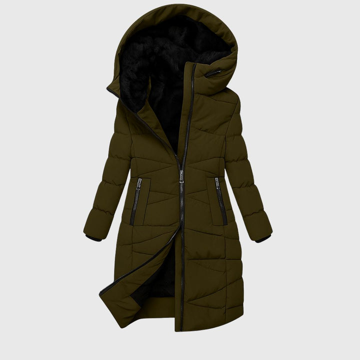 Florentina - Quilted Hooded Coat