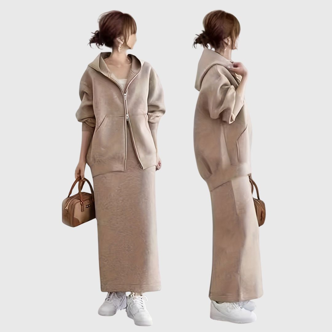 Roxié - Hoodie & Skirt Set