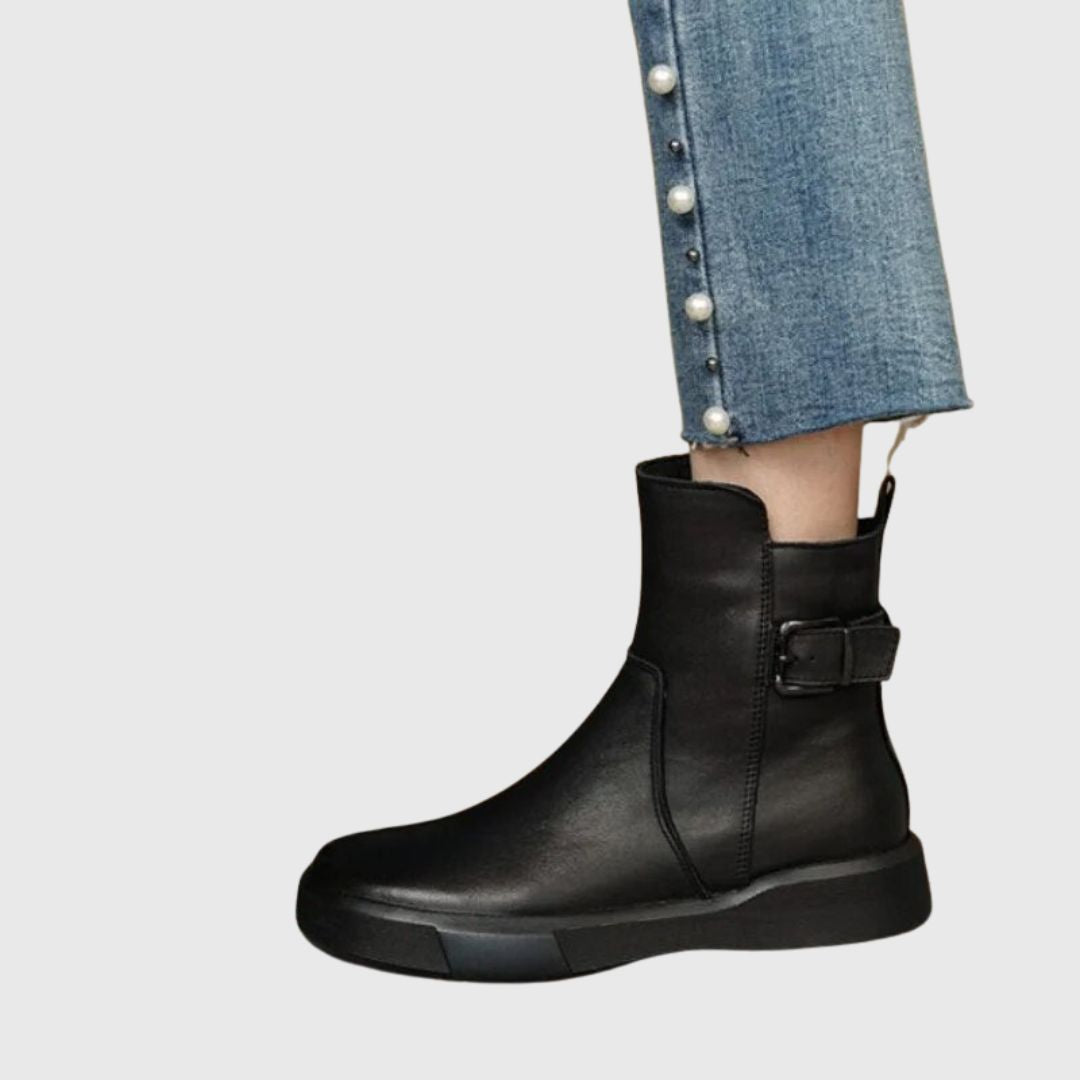 Madison - Buckle Ankle Boots