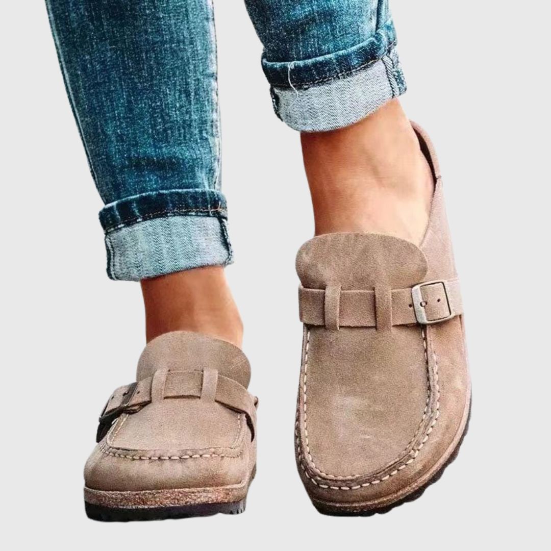 Emily - Buckle Slip On Loafers