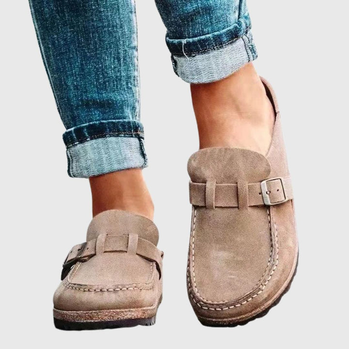 Emily - Buckle Slip On Loafers