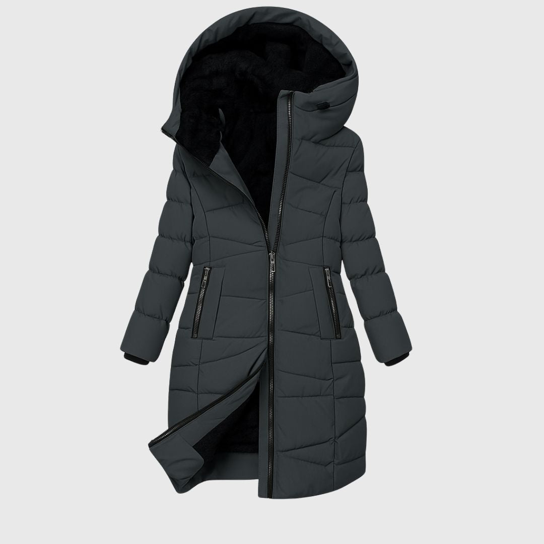 Florentina - Quilted Hooded Coat
