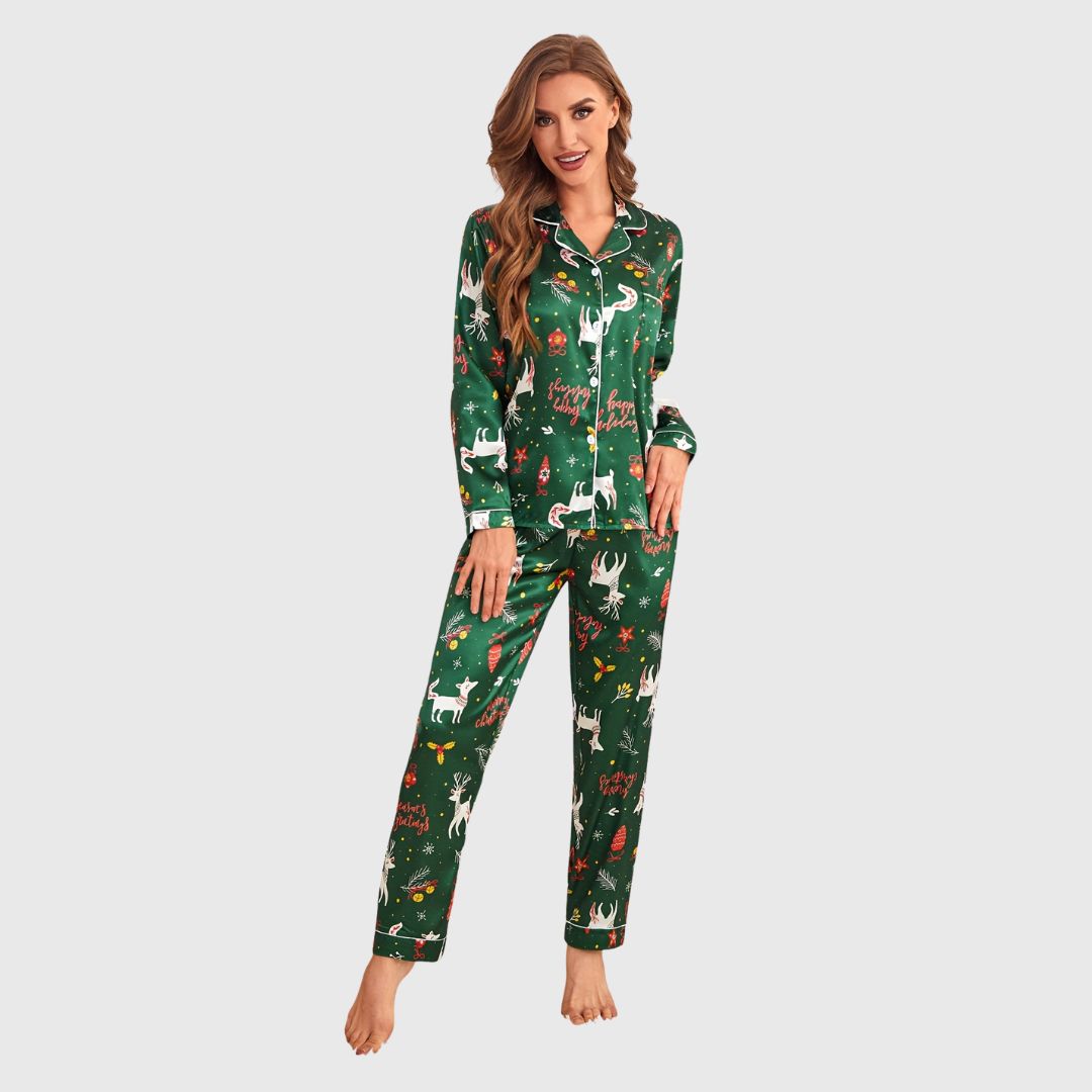 Jenny - Christmas Pajama Set
