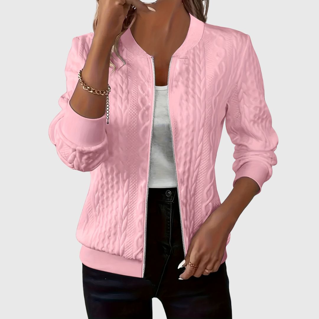 Zolie - Elegant Zip-Up Jacket
