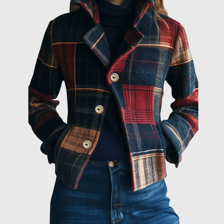 Noelle - Classic Plaid Jacket
