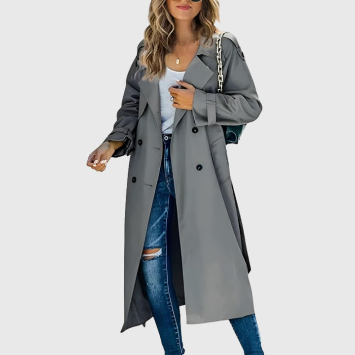 Charlie - Double-Breasted Trench Coat