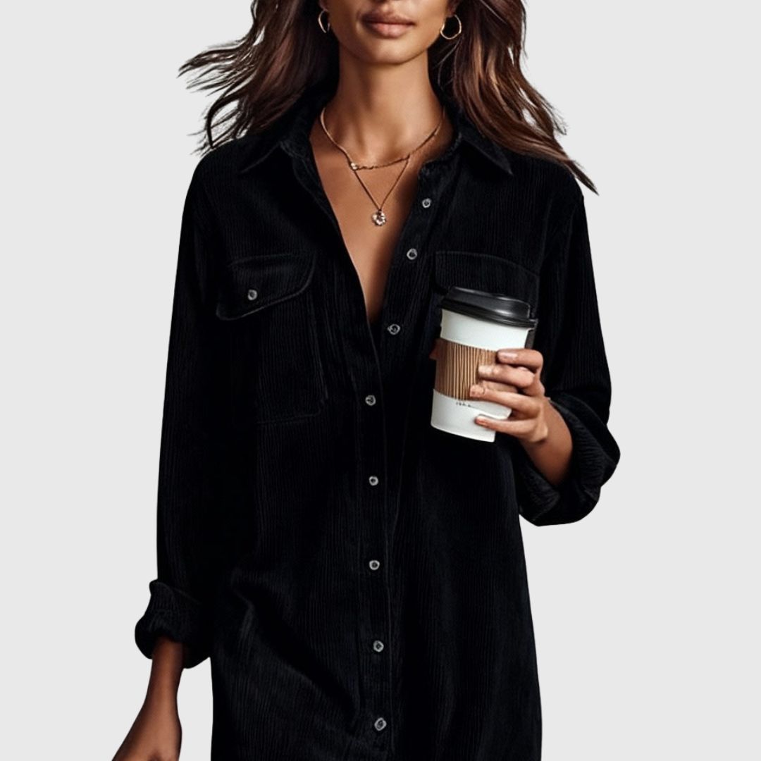 Avery - Corduroy Sweater Dress