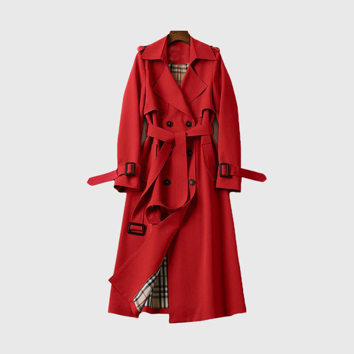 Victoria - Double-Breasted Trench Coat