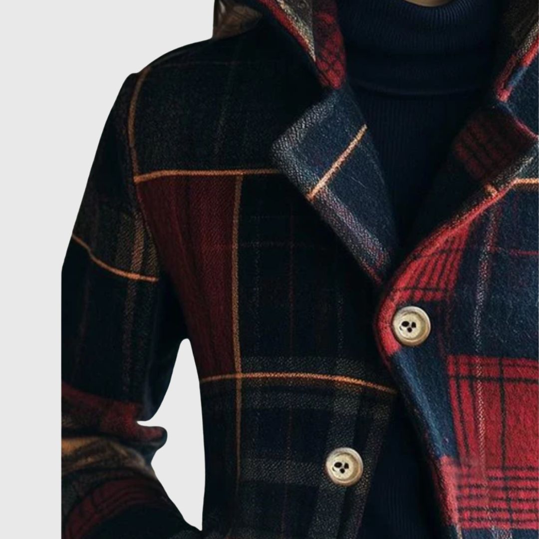 Noelle - Classic Plaid Jacket