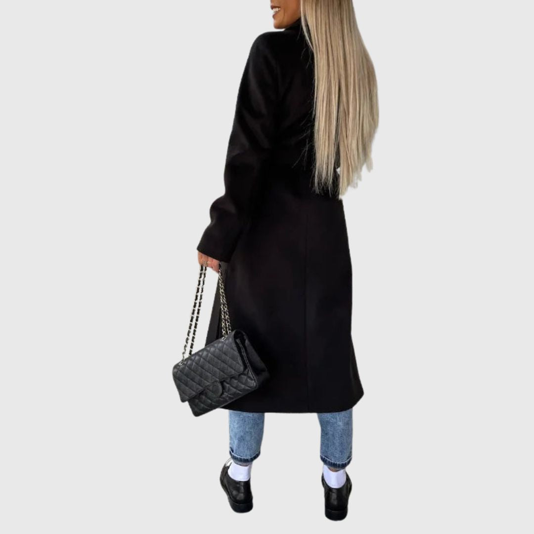 Addison - Classic Long Trench Coat