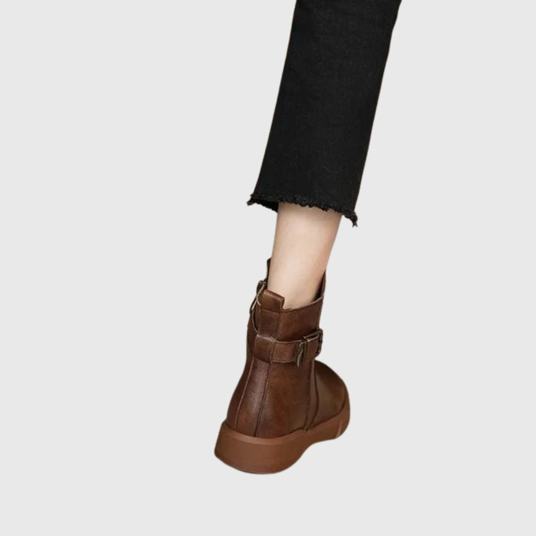 Madison - Buckle Ankle Boots
