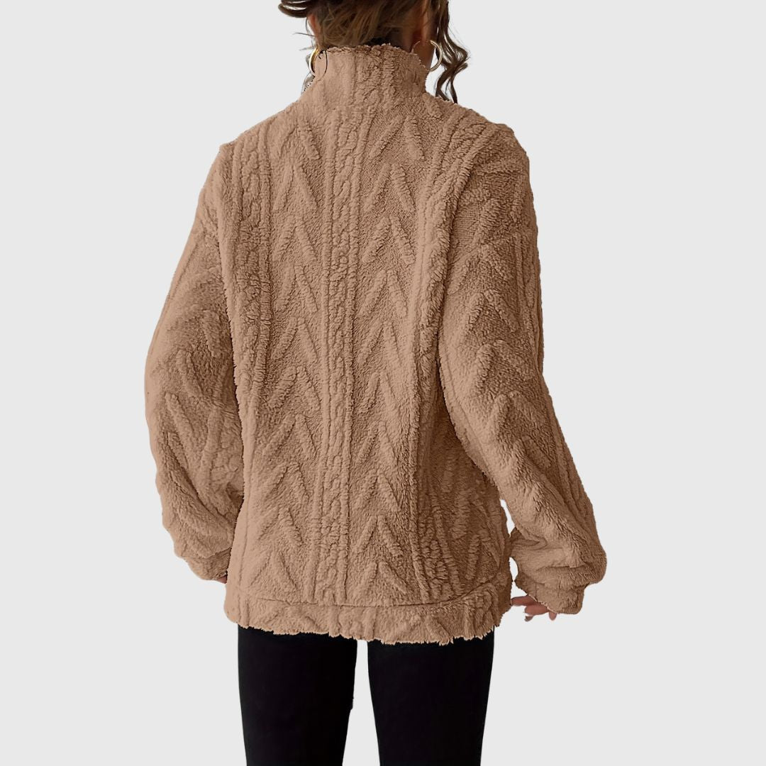 Maeve - Cozy Zip-Up Sweatshirt