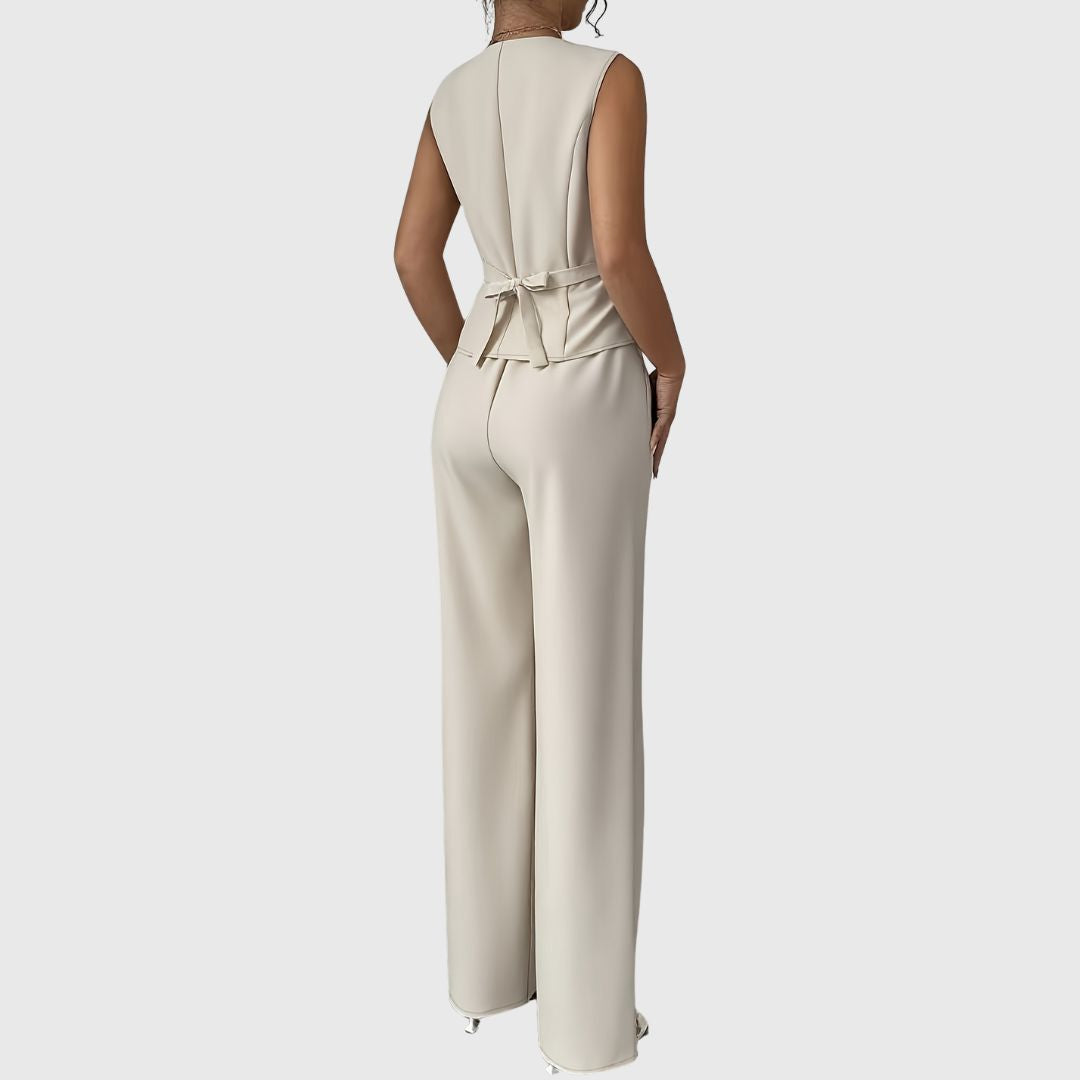 Sarie - Elegant Vest & Pants Set