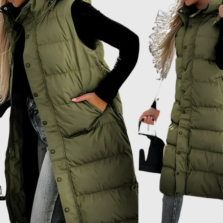 Claire - Padded Long Coat