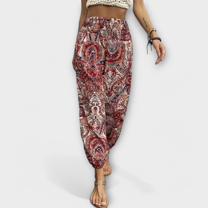 Scarlett - Ethnic Graphic Pants