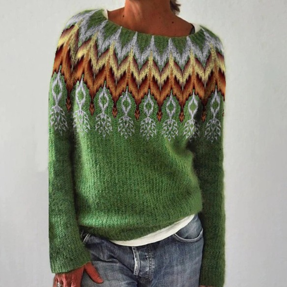 Emily - Vintage Island Sweater