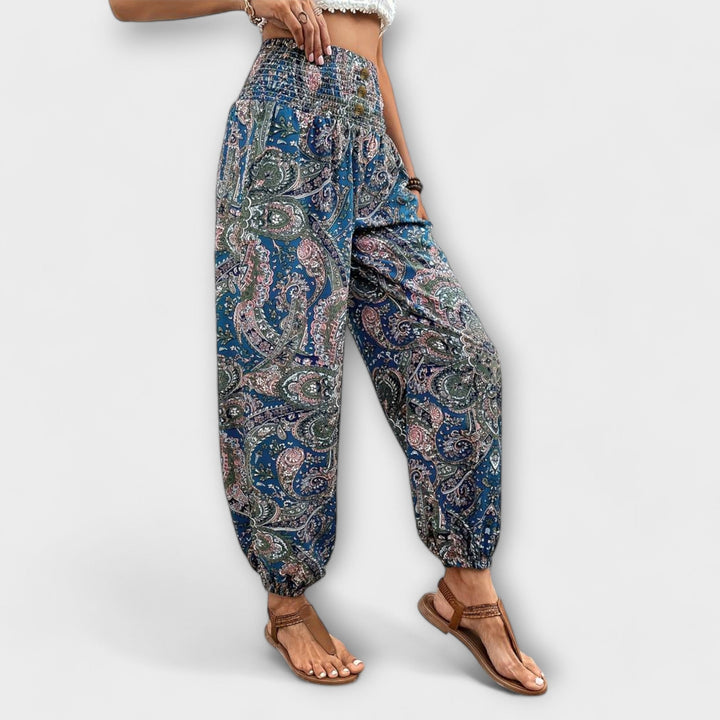 Scarlett - Ethnic Graphic Pants