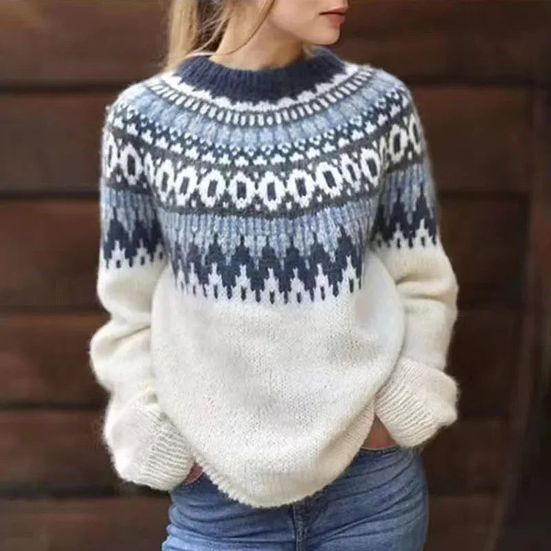 Janet - Vintage Island Sweater