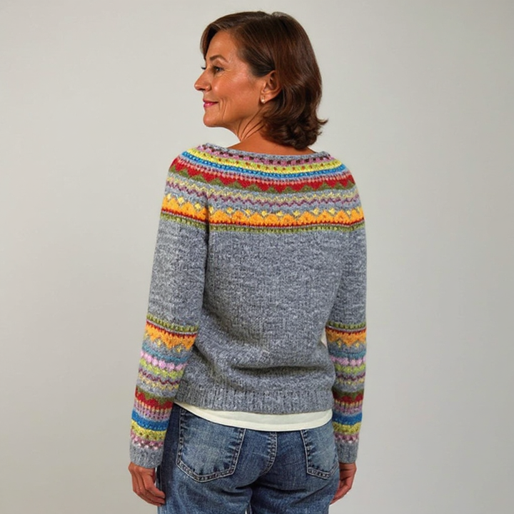Joanna - Vintage Island Sweater