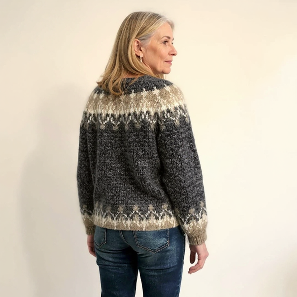 Angela - Vintage Island Sweater