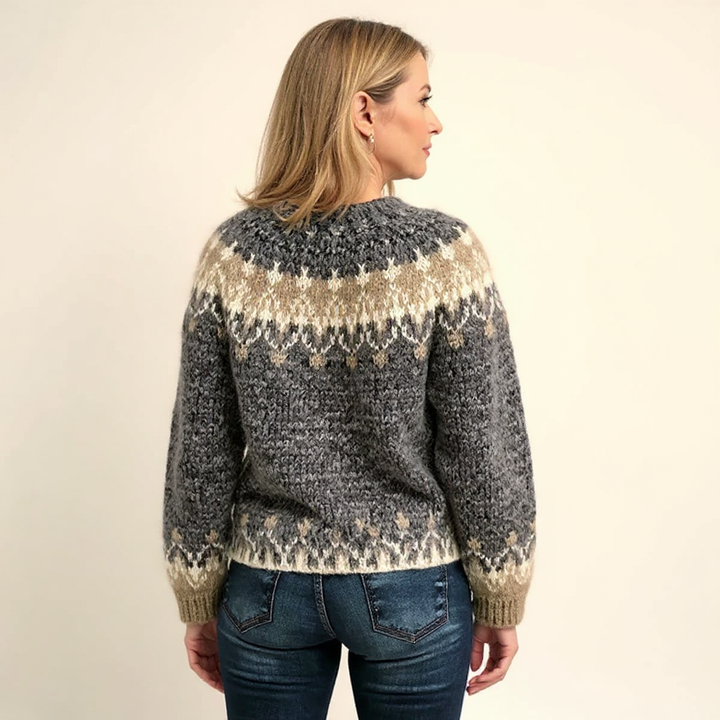 Angela - Vintage Island Sweater