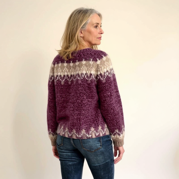 Angela - Vintage Island Sweater