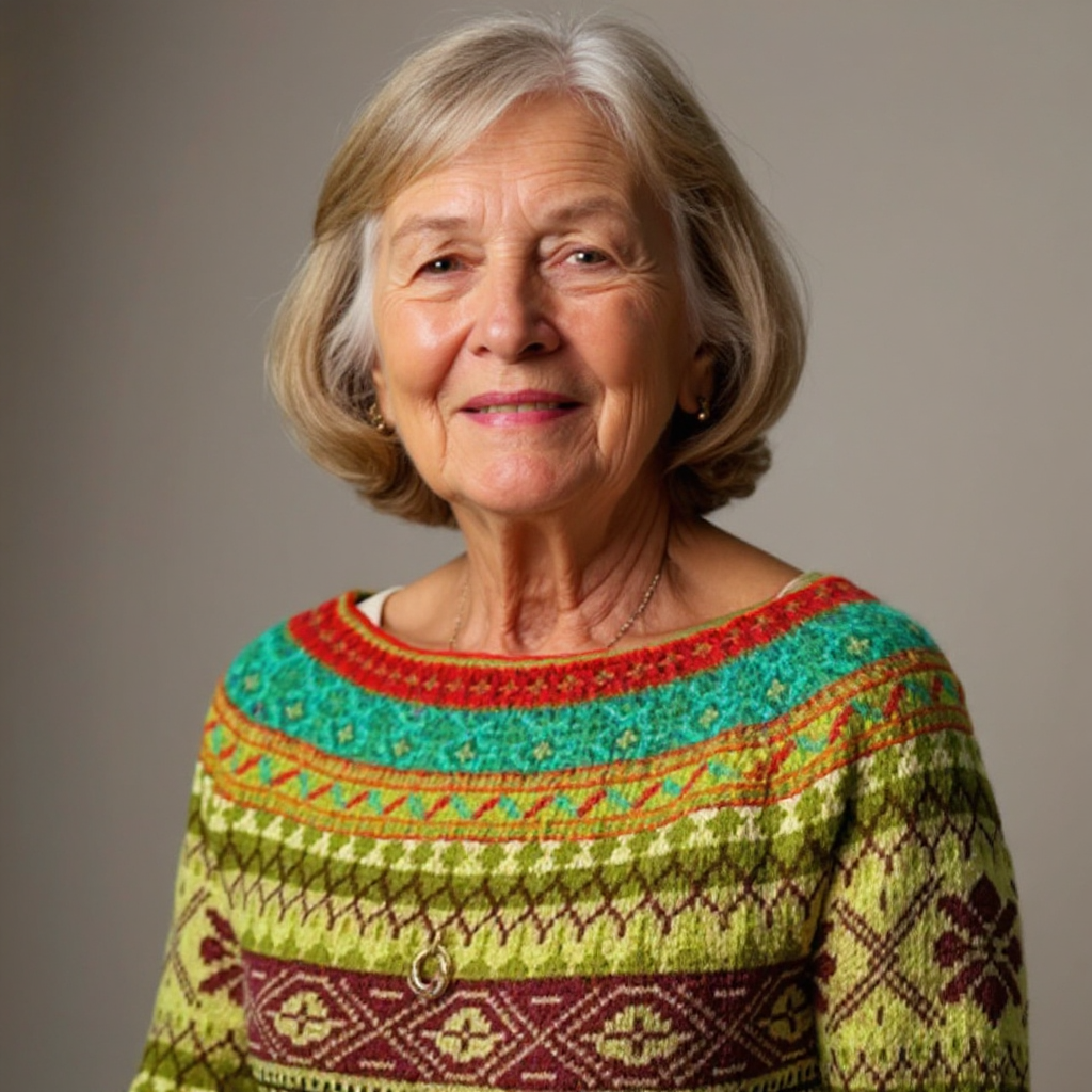 Caitlin - Vintage Island Sweater