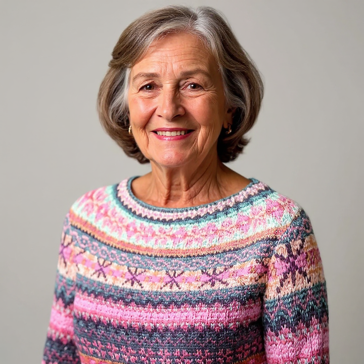 Amy - Vintage Island Sweater