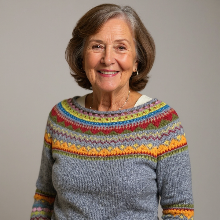 Joanna - Vintage Island Sweater