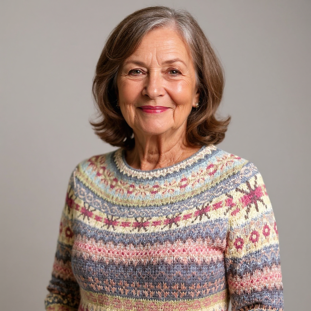 Holly - Vintage Island Sweater